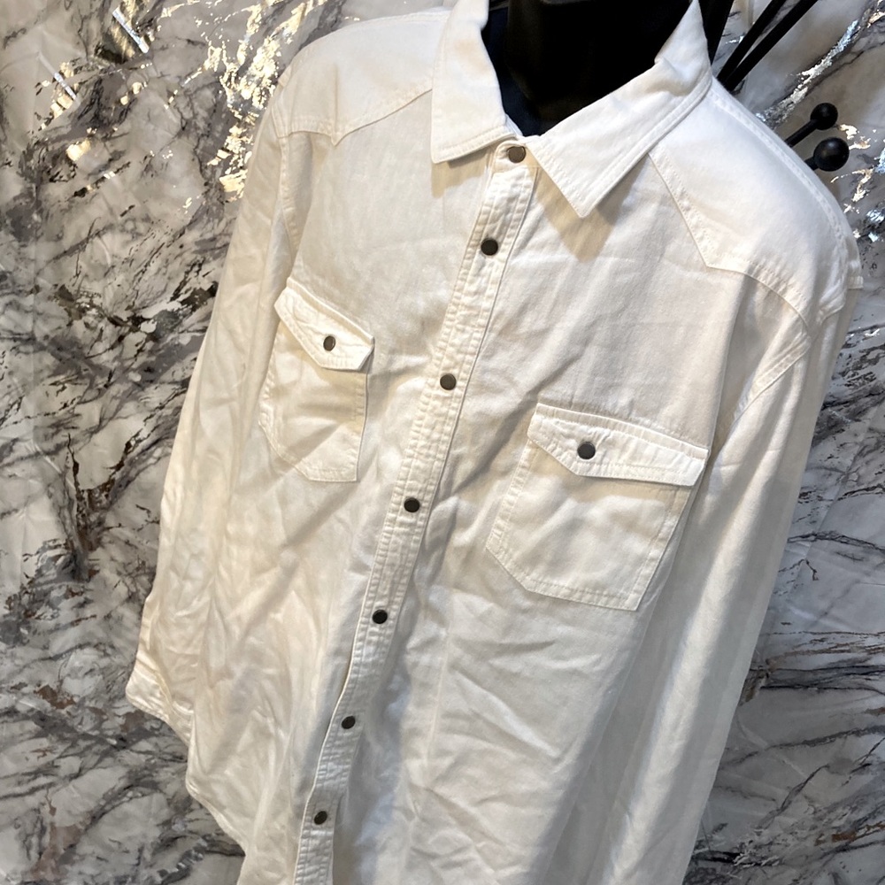 Calvin Klein white button up